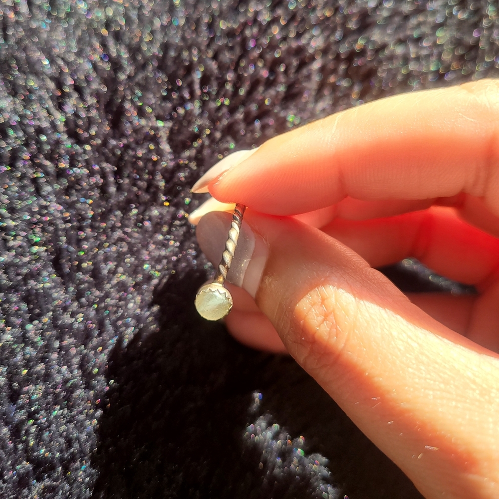 Labradorite silver ring ~handmade~ - Picture 4 of 5